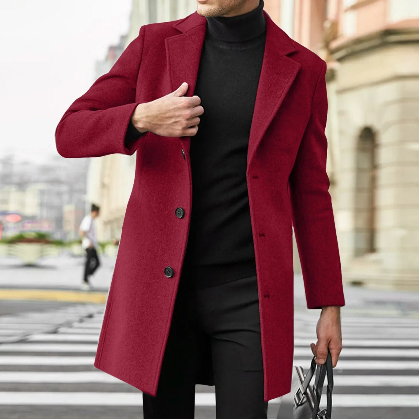 Van Rijn Fashion® | Wollen Trenchcoat