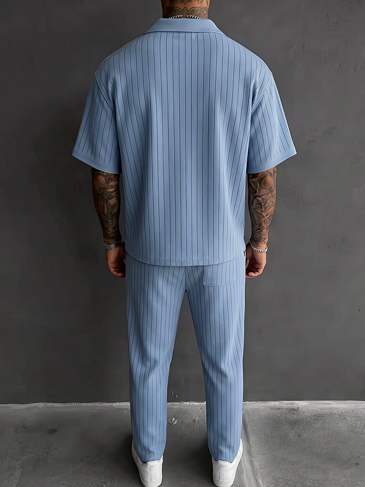 Van Rijn Fashion® | Getextureerde poloset