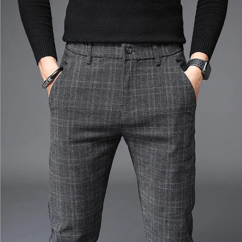 Van Rijn Fashion® | Geruite pantalon voor heren