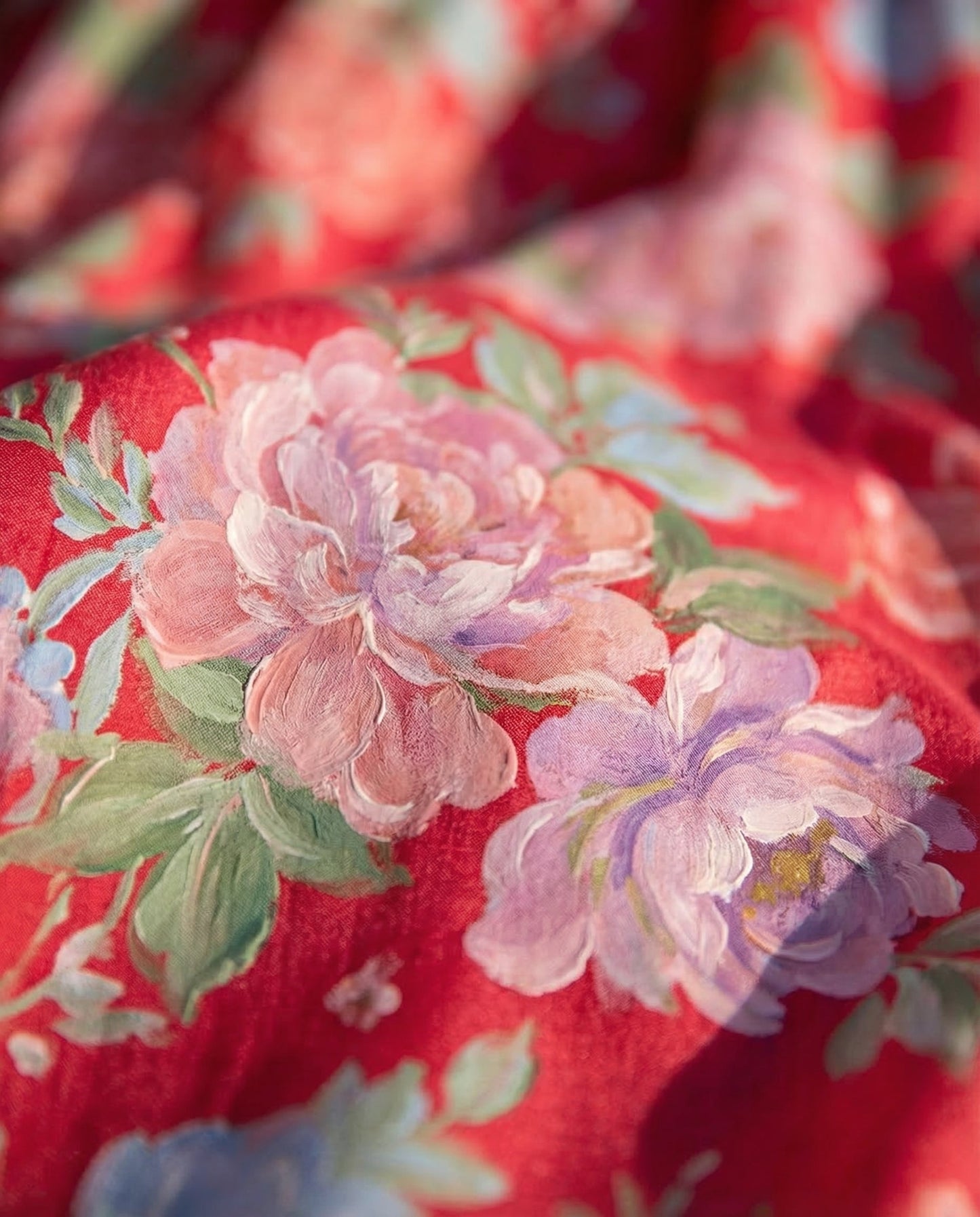 Van Rijn Fashion® | Bloemenjurk met V-hals