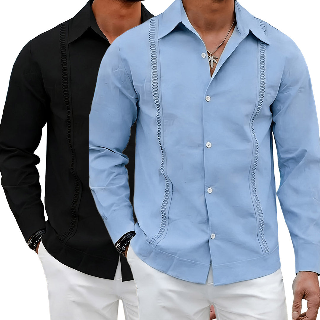 Van Rijn Fashion® | Feestelijk casual overhemd