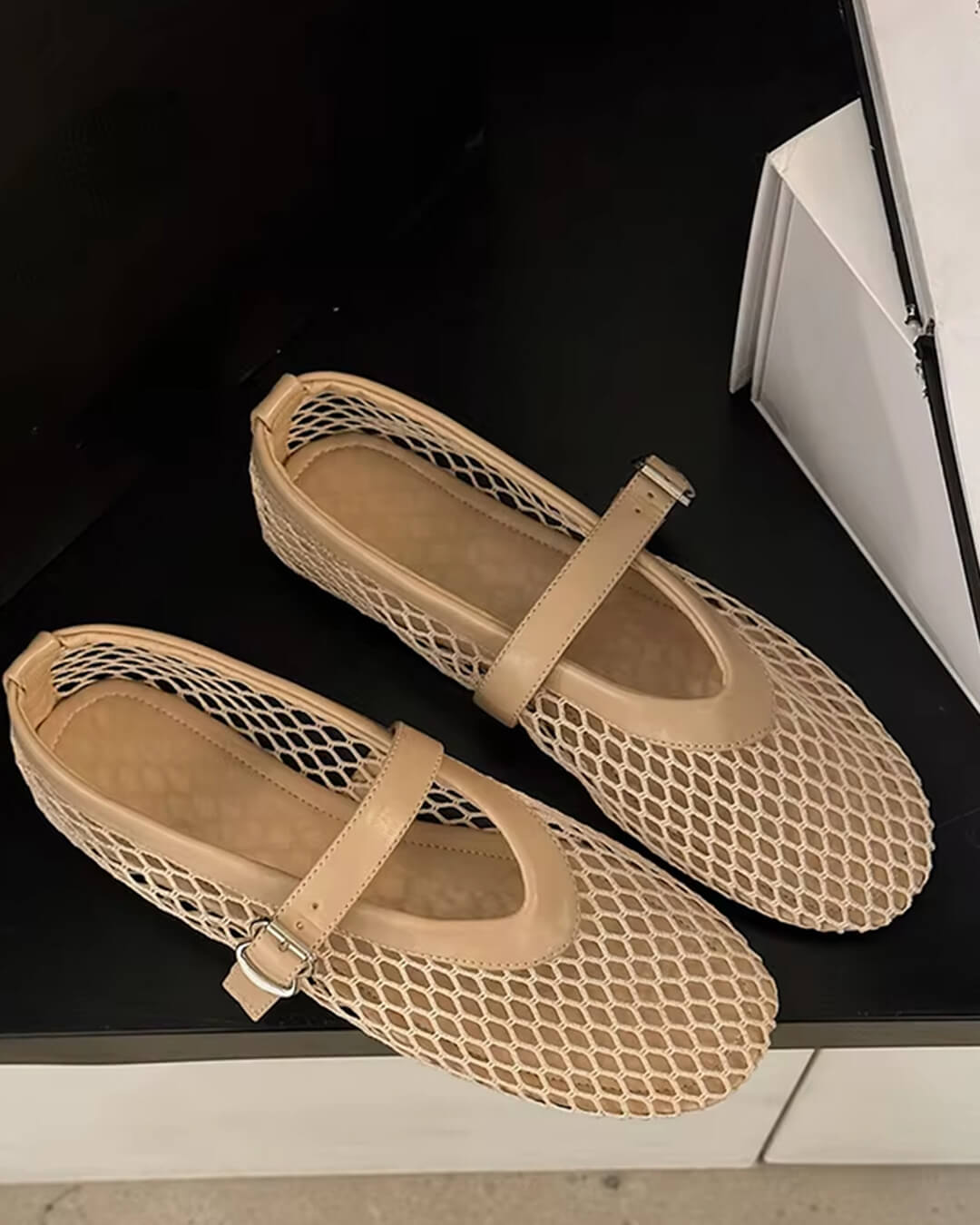 Van Rijn Fashion® | Mesh Ballerina's