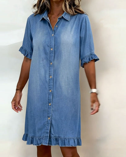 Van Rijn Fashion® | Denim Jurk