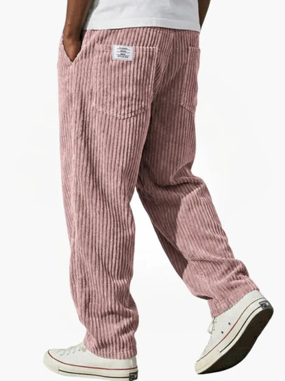 Van Rijn Fashion® | Corduroy broek met elastische band