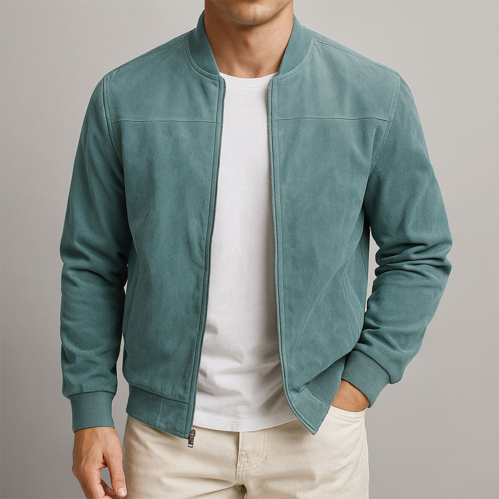 Van Rijn Fashion® | Suède Herenjas