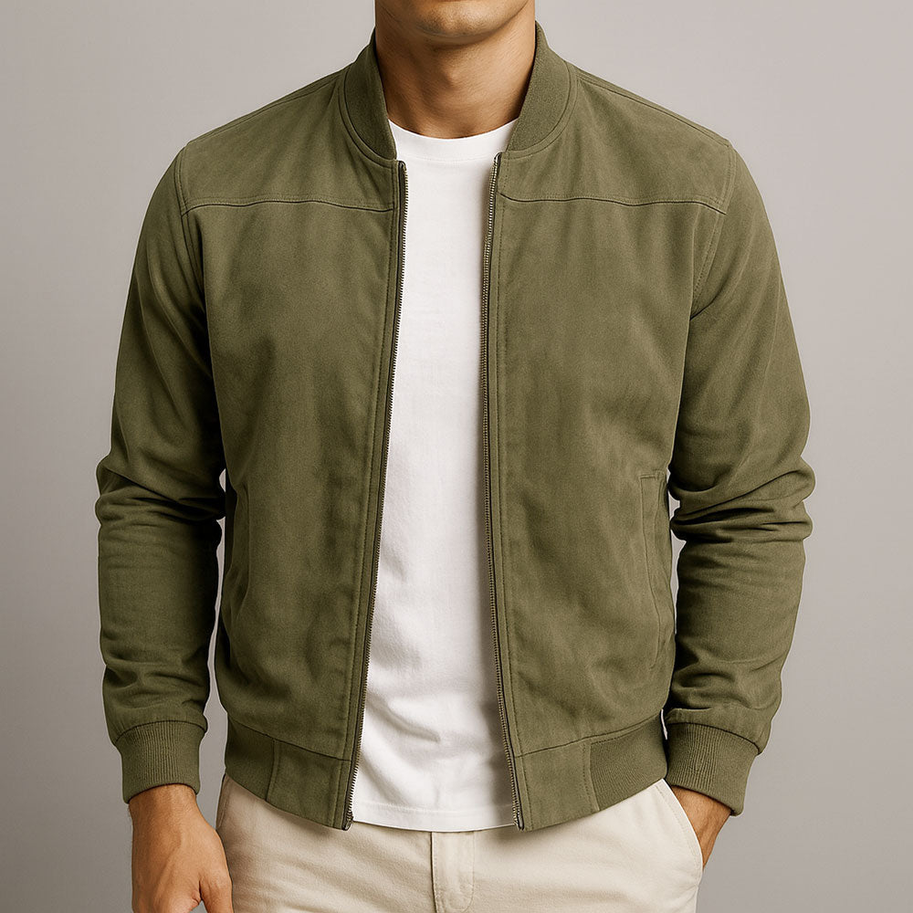 Van Rijn Fashion® | Suède Herenjas