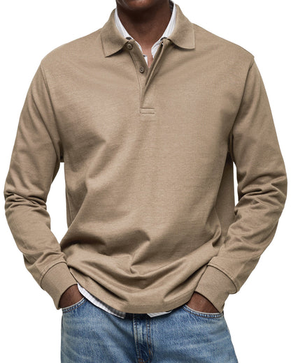 Van Rijn Fashion® | Casual Poloshirt Lange Mouwen