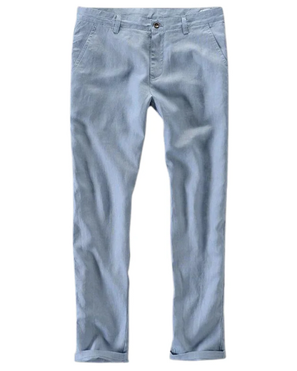 Van Rijn Fashion® | Luchtige Linnen Broek voor Heren