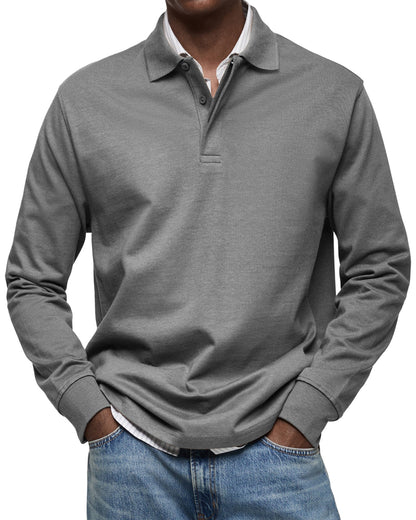 Van Rijn Fashion® | Casual Poloshirt Lange Mouwen