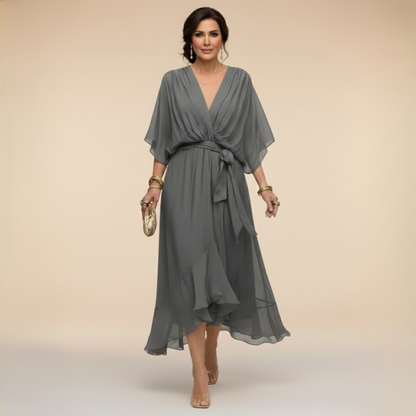 Van Rijn Fashion® | Chiffon Jurk