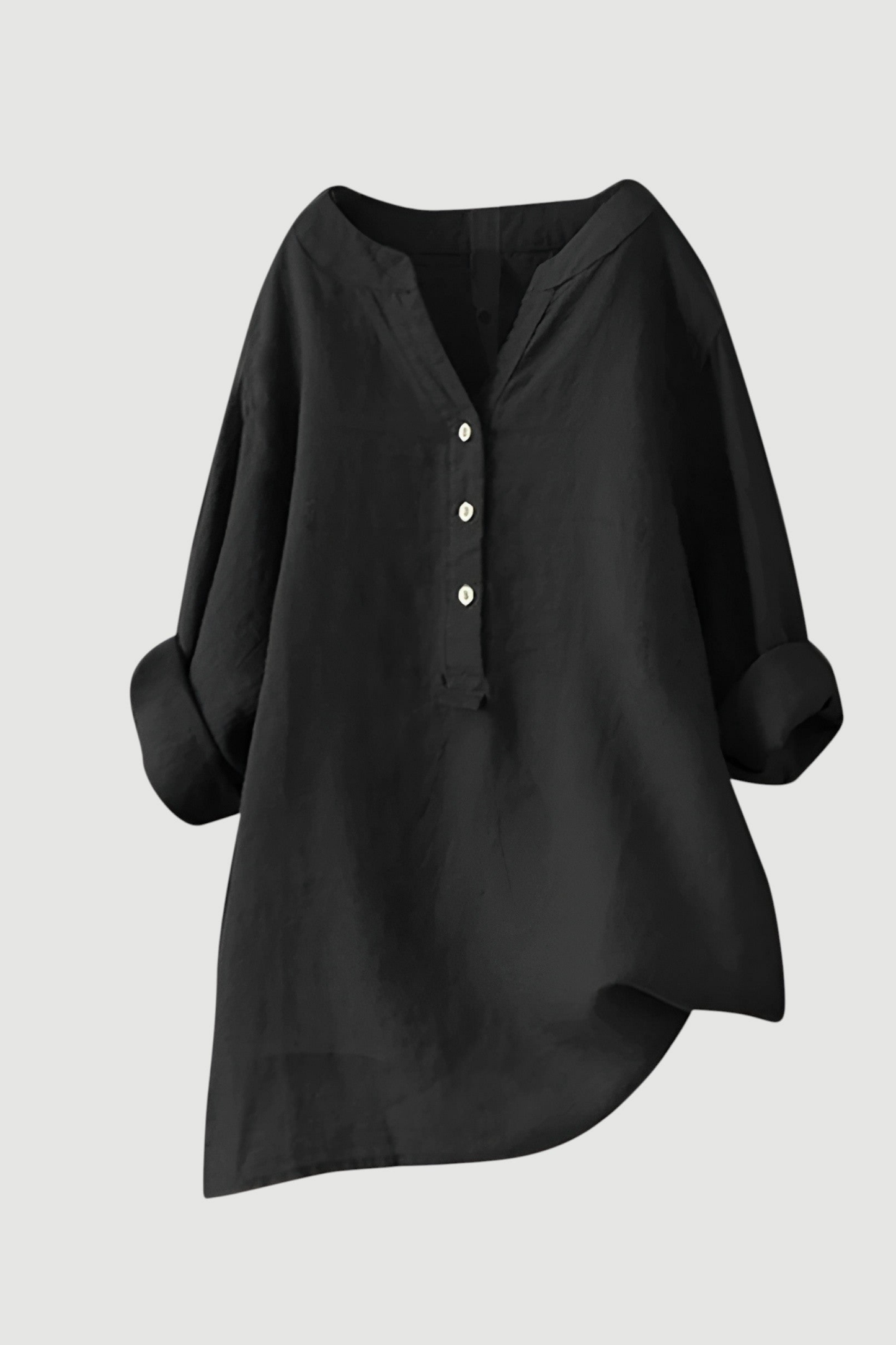 Maéline Lichte Blouse - Zwart