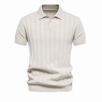 Van Rijn Fashion® | Heren Geribde Polo