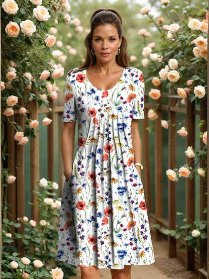 Van Rijn Fashion® | Bloemenjurk