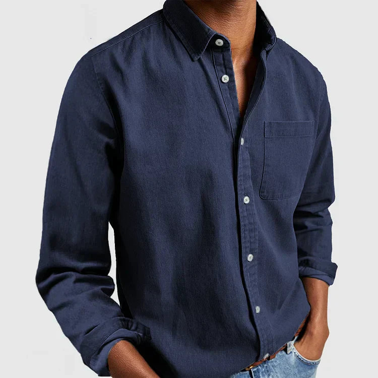 Van Rijn Fashion® | Katoenen Heren Overhemd