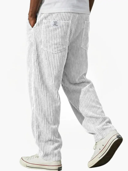 Van Rijn Fashion® | Corduroy broek met elastische band