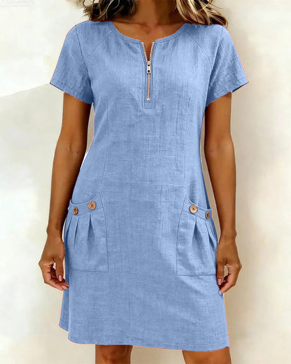 Van Rijn Fashion® | Zip Jurk