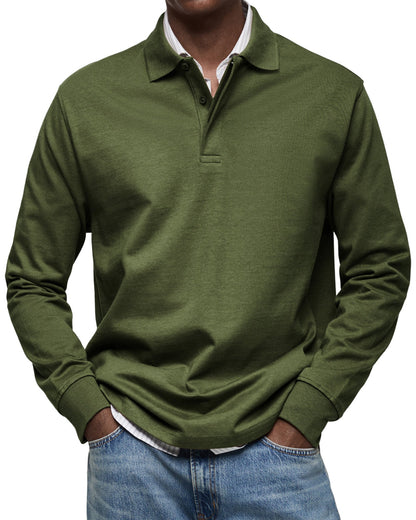 Van Rijn Fashion® | Casual Poloshirt Lange Mouwen