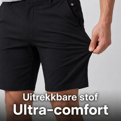 Van Rijn Fashion® | Stretch katoenen korte broek voor heren
