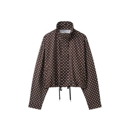 Loxie Polka Dot Blazer Bruin