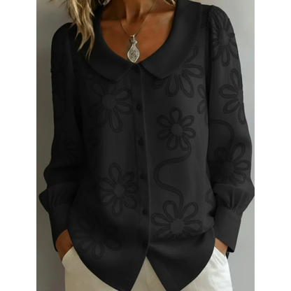 Van Rijn Fashion® | Geborduurde Blouse