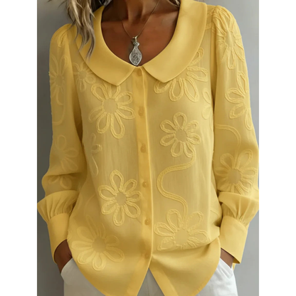 Van Rijn Fashion® | Geborduurde Blouse