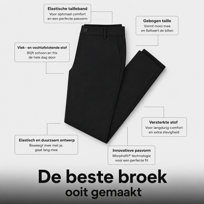 Van Rijn Fashion® | Stretch pantalon voor heren
