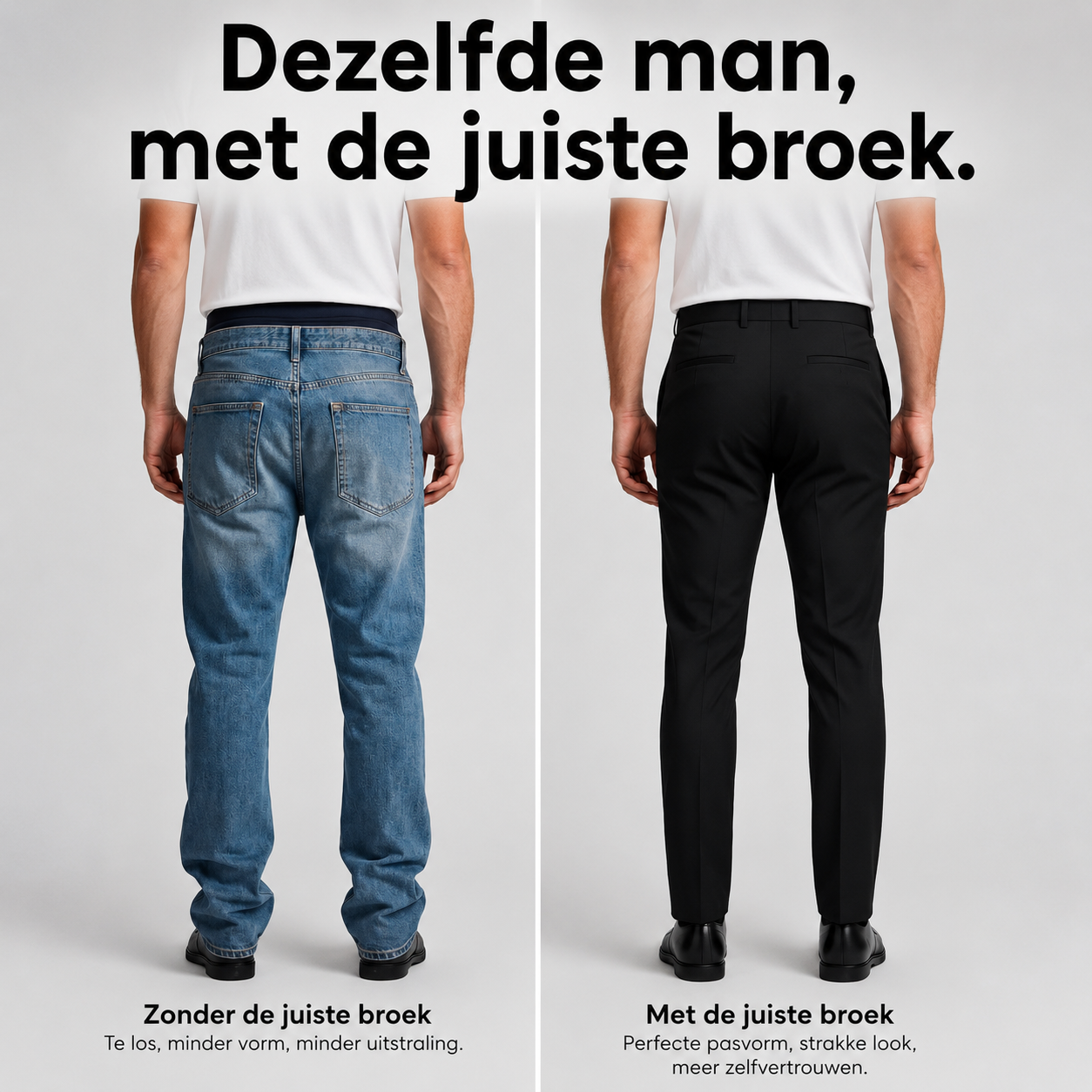 Van Rijn Fashion® | Stretch pantalon voor heren