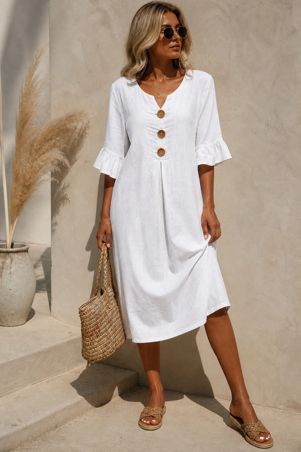 Van Rijn Fashion® | Luchtige Casual Jurk