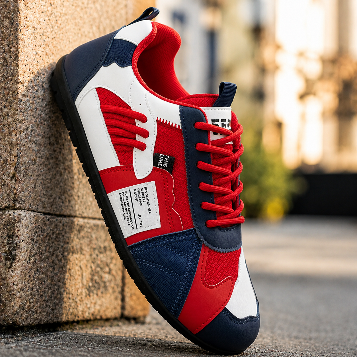 Van Rijn Fashion® | Retro gekleurde sneakers