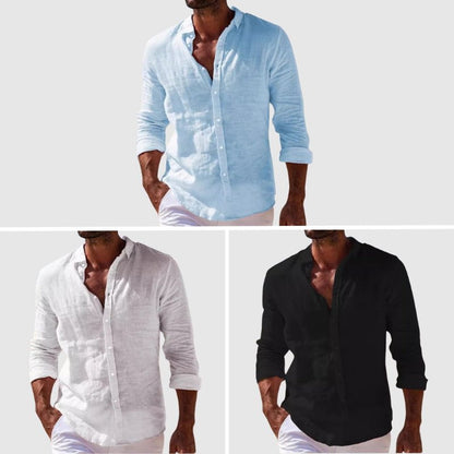 Van Rijn Fashion® | Elegant Linnen Overhemd