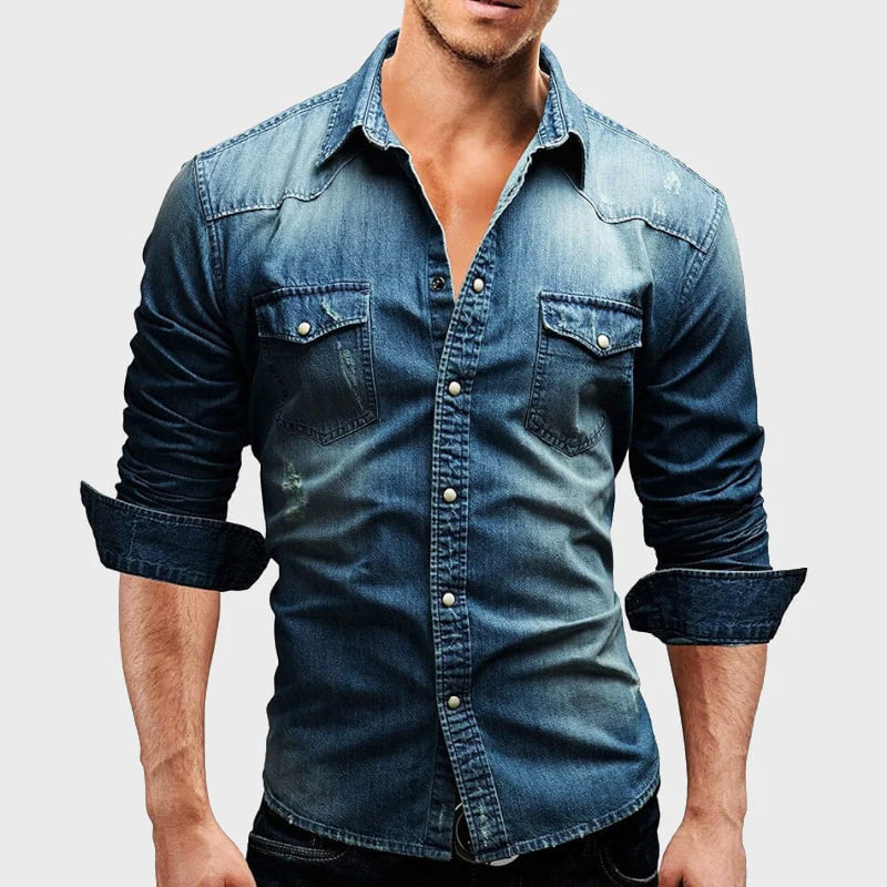 Van Rijn Fashion® | Miami Denim Overhemd
