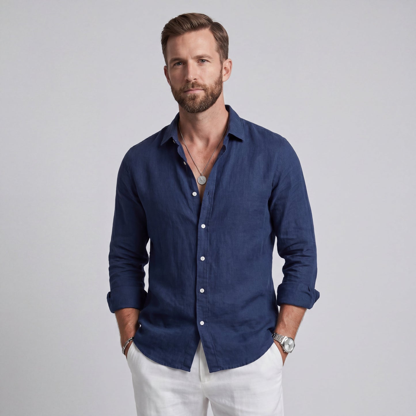 Van Rijn Fashion® | Ruimvallend zomeroverhemd