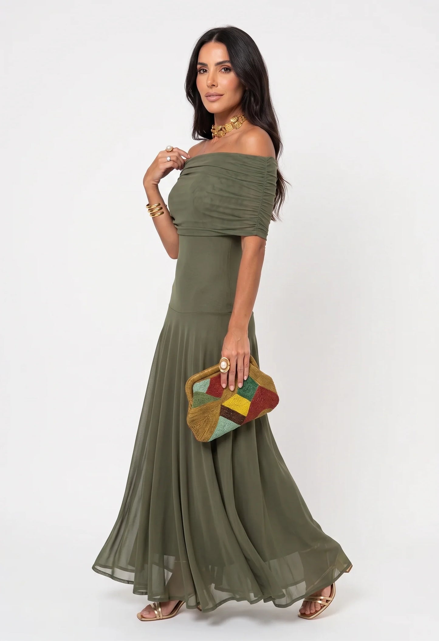Van Rijn Fashion® | Elegante maxi-jurk