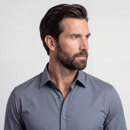 Van Rijn Fashion® | Strijkvrij slim-fit overhemd
