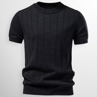 Van Rijn Fashion®  | Luxe Geribde T-Shirt