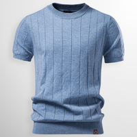 Van Rijn Fashion®  | Luxe Geribde T-Shirt