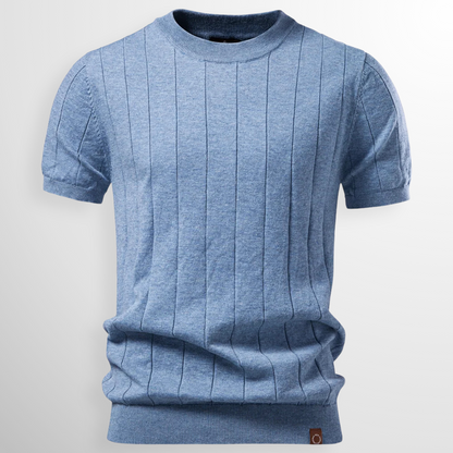 Van Rijn Fashion®  | Luxe Geribde T-Shirt