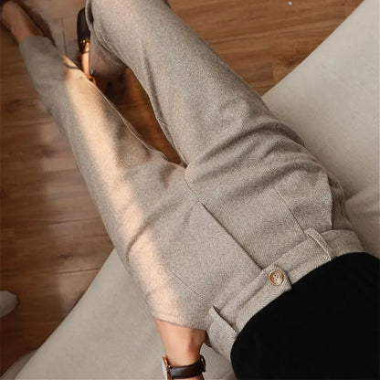 Van Rijn Fashion® | Wollen pantalon voor heren