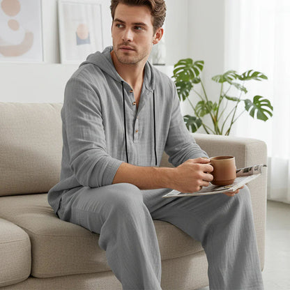 Van Rijn Fashion® | Tweedelige set met capuchon
