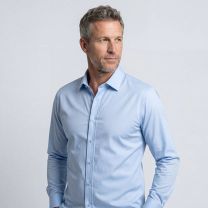 Van Rijn Fashion® | Strijkvrij slim-fit overhemd