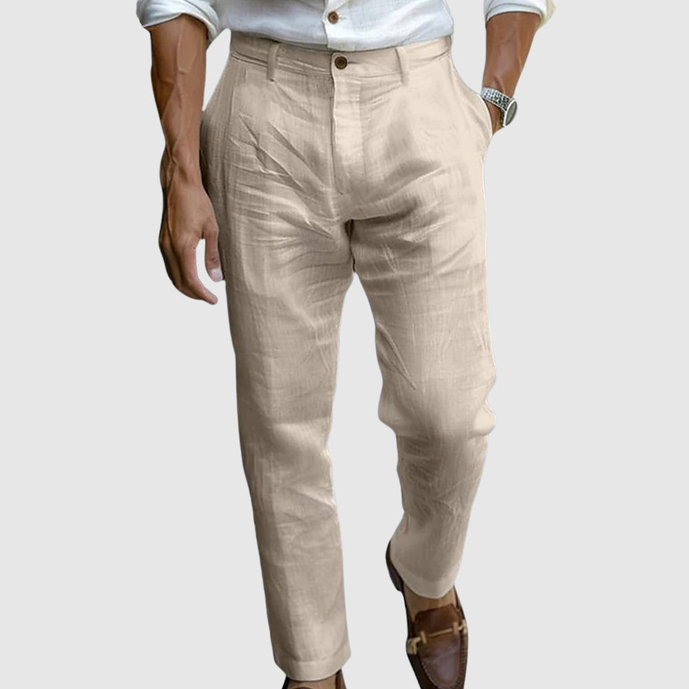 Van Rijn Fashion® | Elegante Linnen Zomerbroek