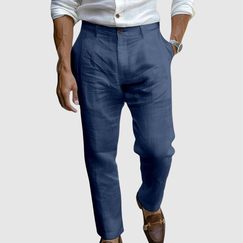 Van Rijn Fashion® | Elegante Linnen Zomerbroek