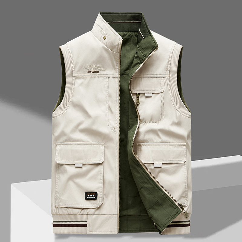 Van Rijn Fashion® | Utility Vest met Zakken