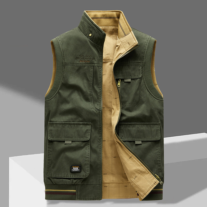 Van Rijn Fashion® | Utility Vest met Zakken