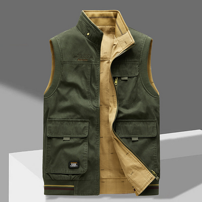 Van Rijn Fashion® | Utility Vest met Zakken