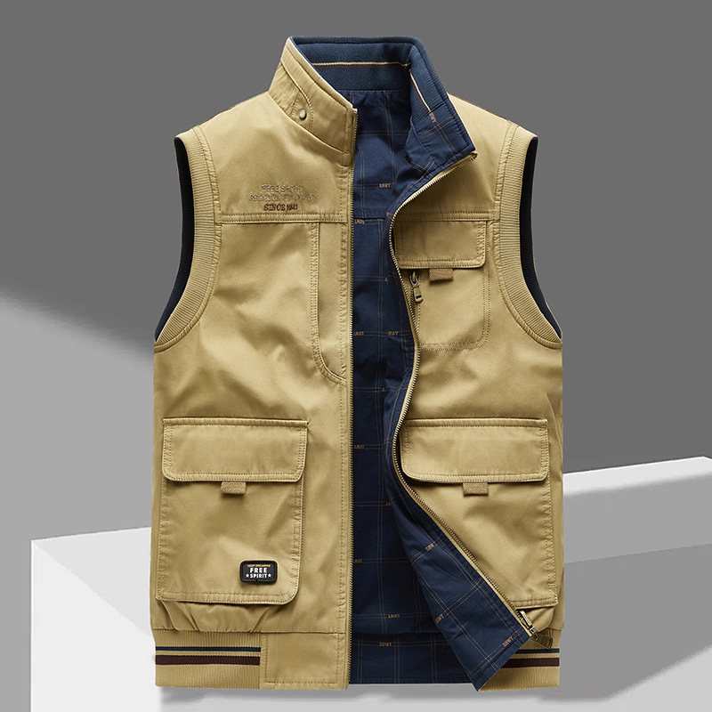 Van Rijn Fashion® | Utility Vest met Zakken