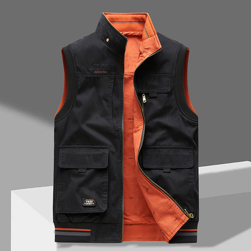 Van Rijn Fashion® | Utility Vest met Zakken