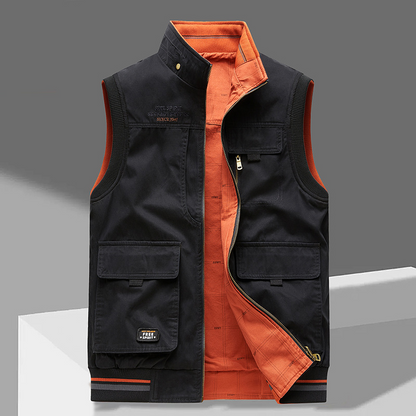 Van Rijn Fashion® | Utility Vest met Zakken