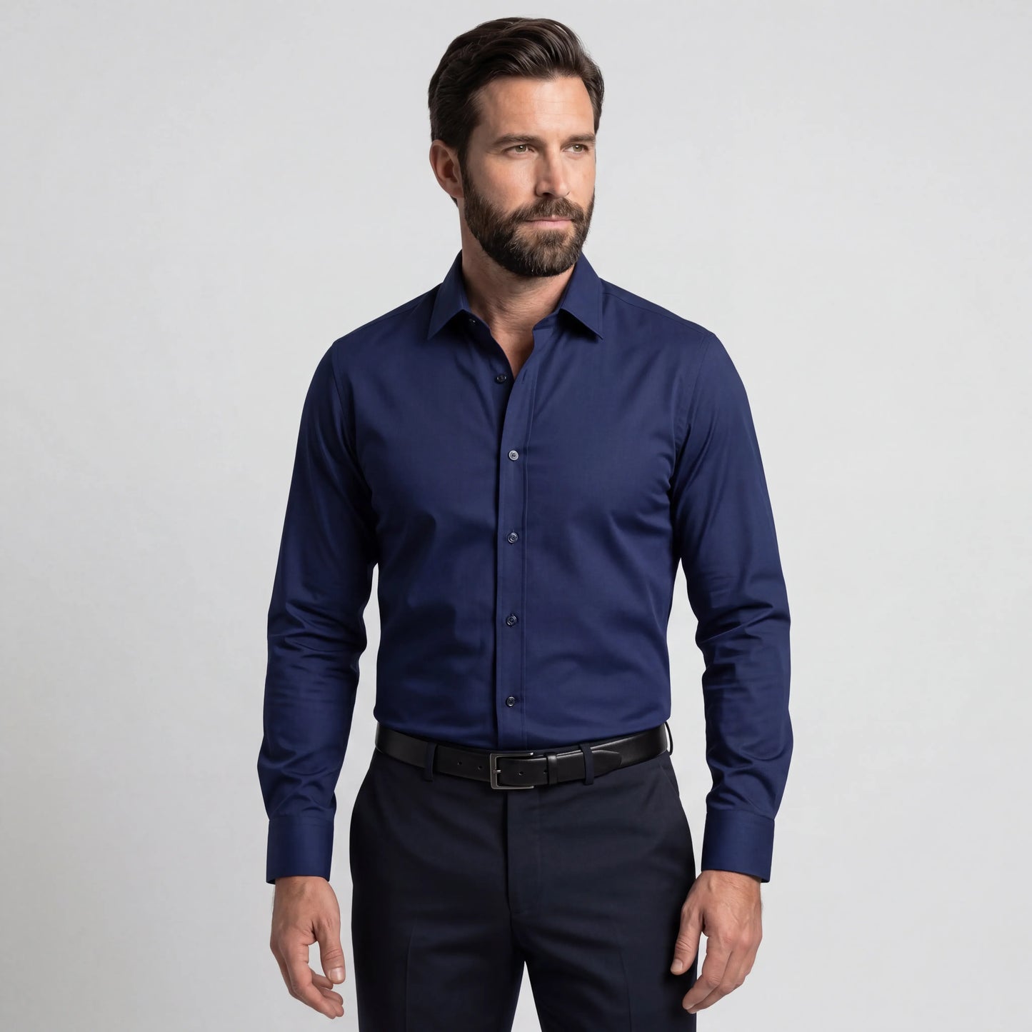 Van Rijn Fashion® | Strijkvrij slim-fit overhemd