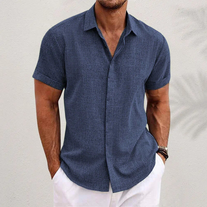 Van Rijn Fashion® | Klassiek overhemd met korte mouwen